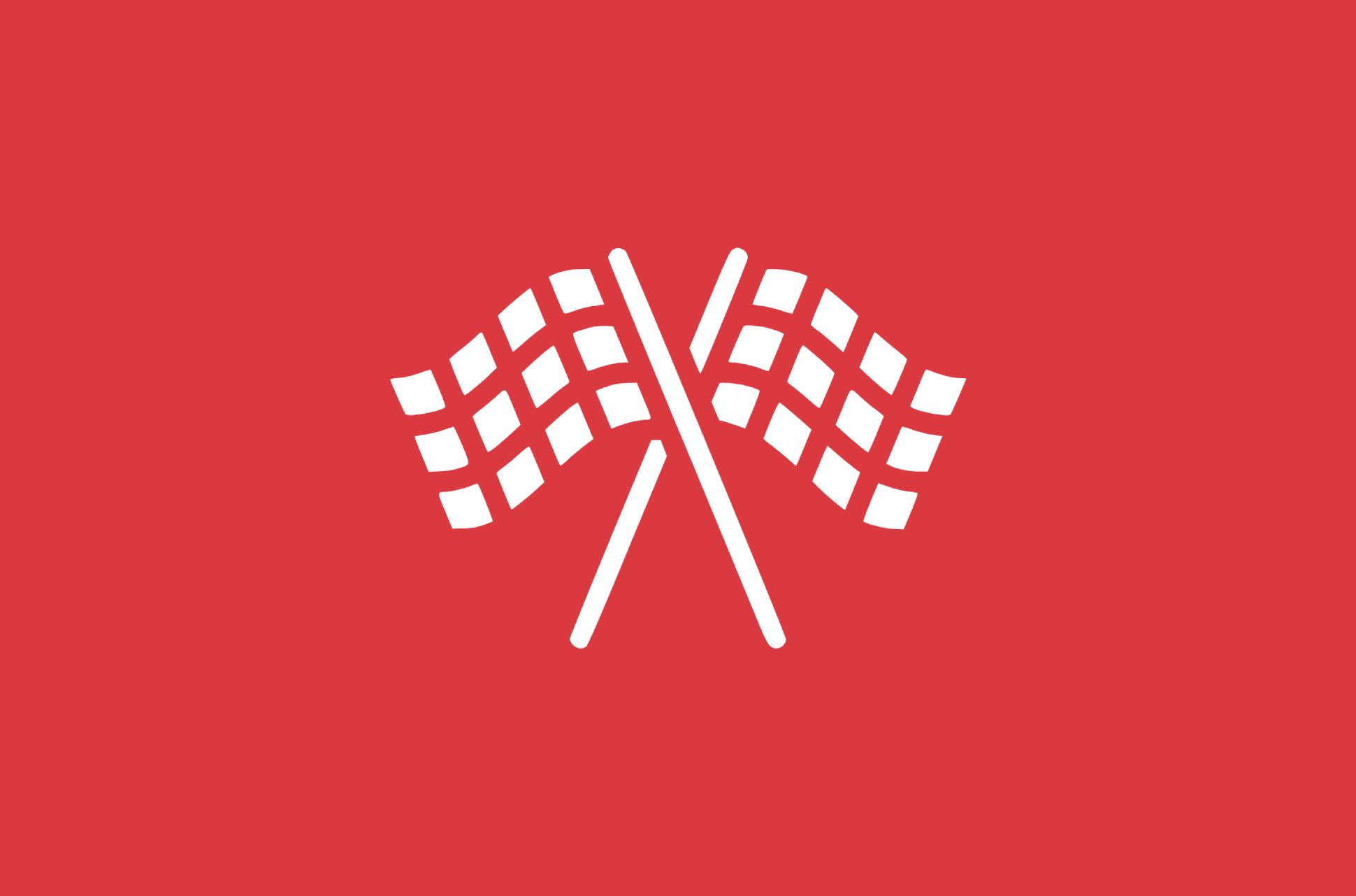 Checkered flags for F1.