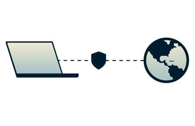 Trafikkvideresending Serveren sender forespørslene dine til nettstedene eller tjenestene du vil ha tilgang til. Når responsene kommer tilbake, kr...