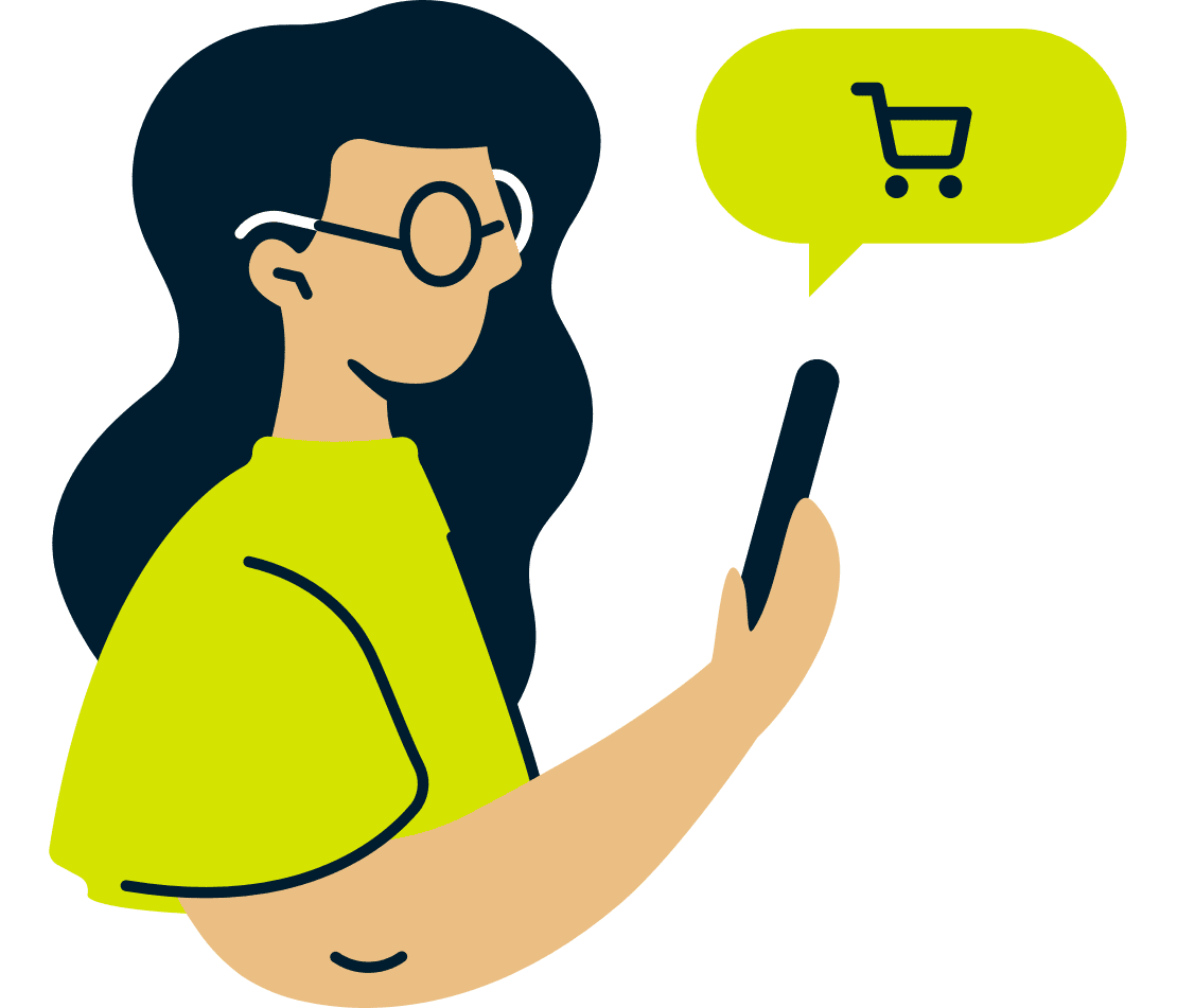 Unlimited bandwidth - An infinity symbol over an assortment of devices. 