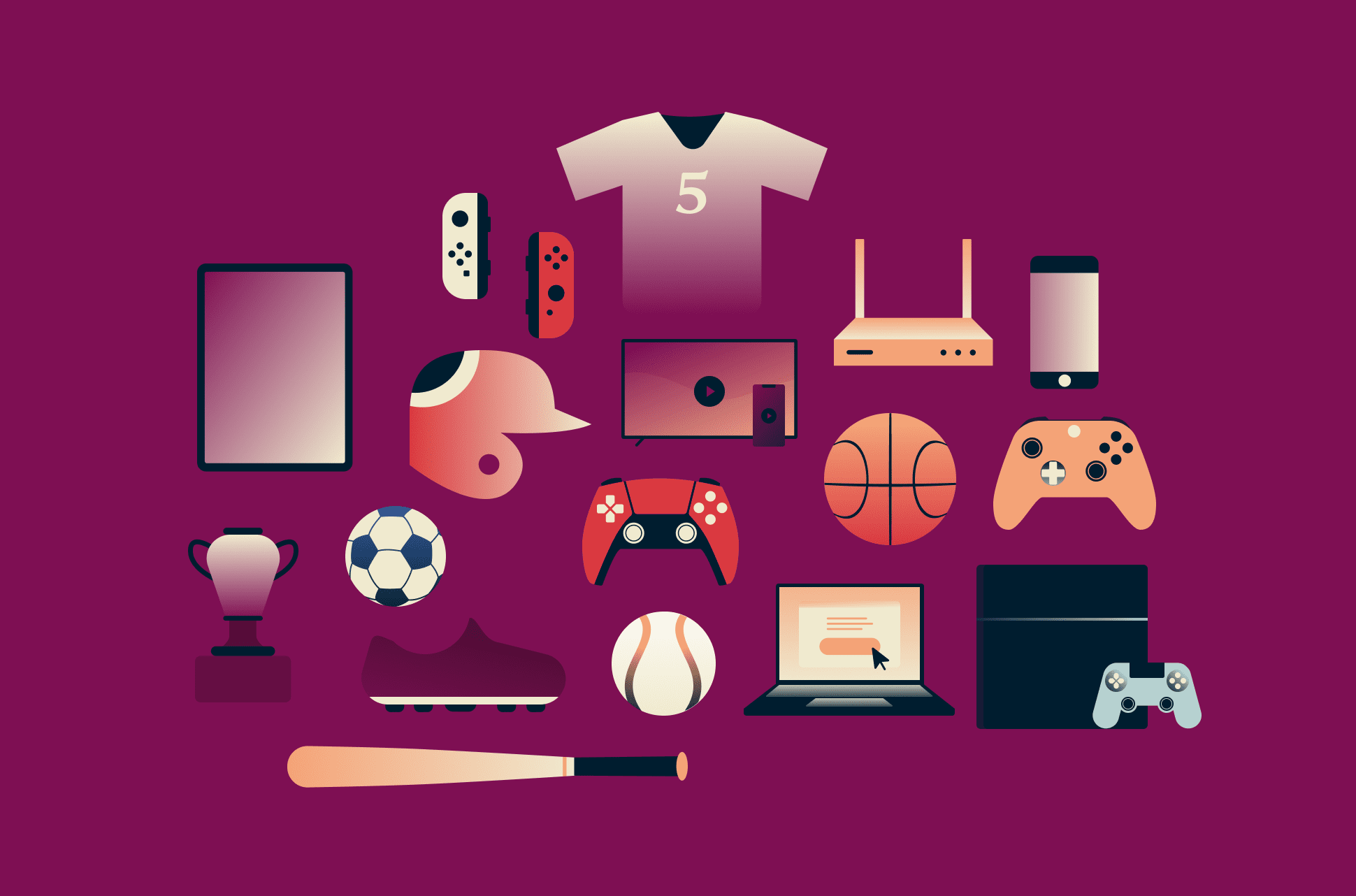 Podwójna dominacja: ponad 20 zawodowych sportowców, którzy są znakomitymi gamerami